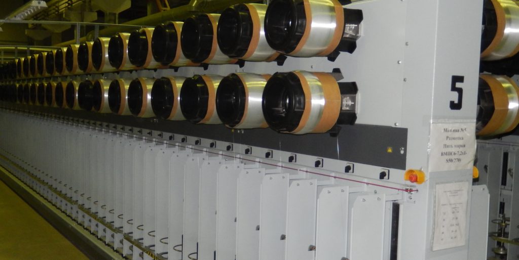 Fibers NPO Stekloplastic unwinding (photo)